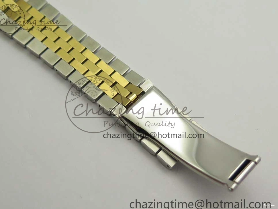 MiroTime 0801 DateJust 36 SS YG 116233 ARF 1:1 Best Edition 904L Steel Black Dial Stick Markers on Jubilee Bracelet SH3135 V EasyMatch 3261